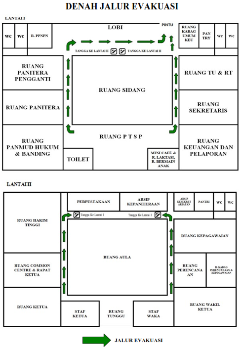 DENAH JALUR EVAKUASI PTA AMBON 001