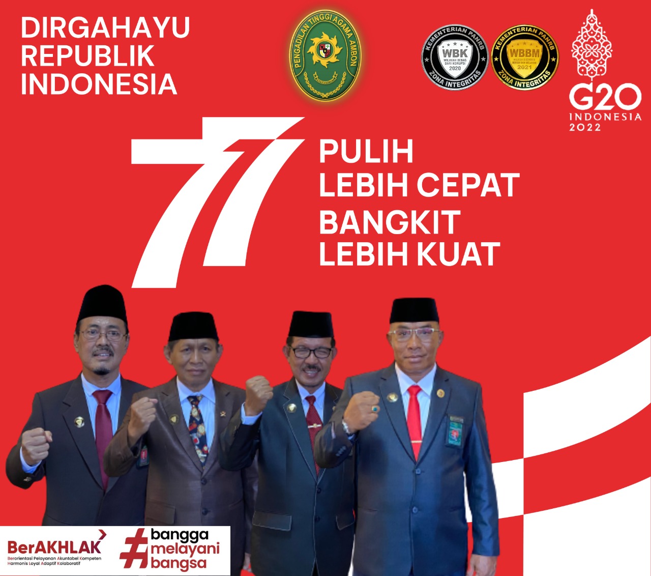 DIRGAHAYU RI KE-77 TH